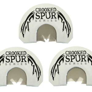 Foxpro CSGSCOMBO Crooked Spur Ghost Spur Combo Diaphragm Call, Attracts Turkey, Triple Prophylactic Reeds