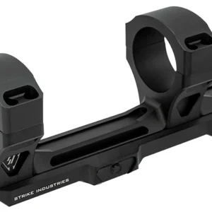 Strike Industries STRIKEASM Adjustable Scope Mount/Ring Combo Black Anodized