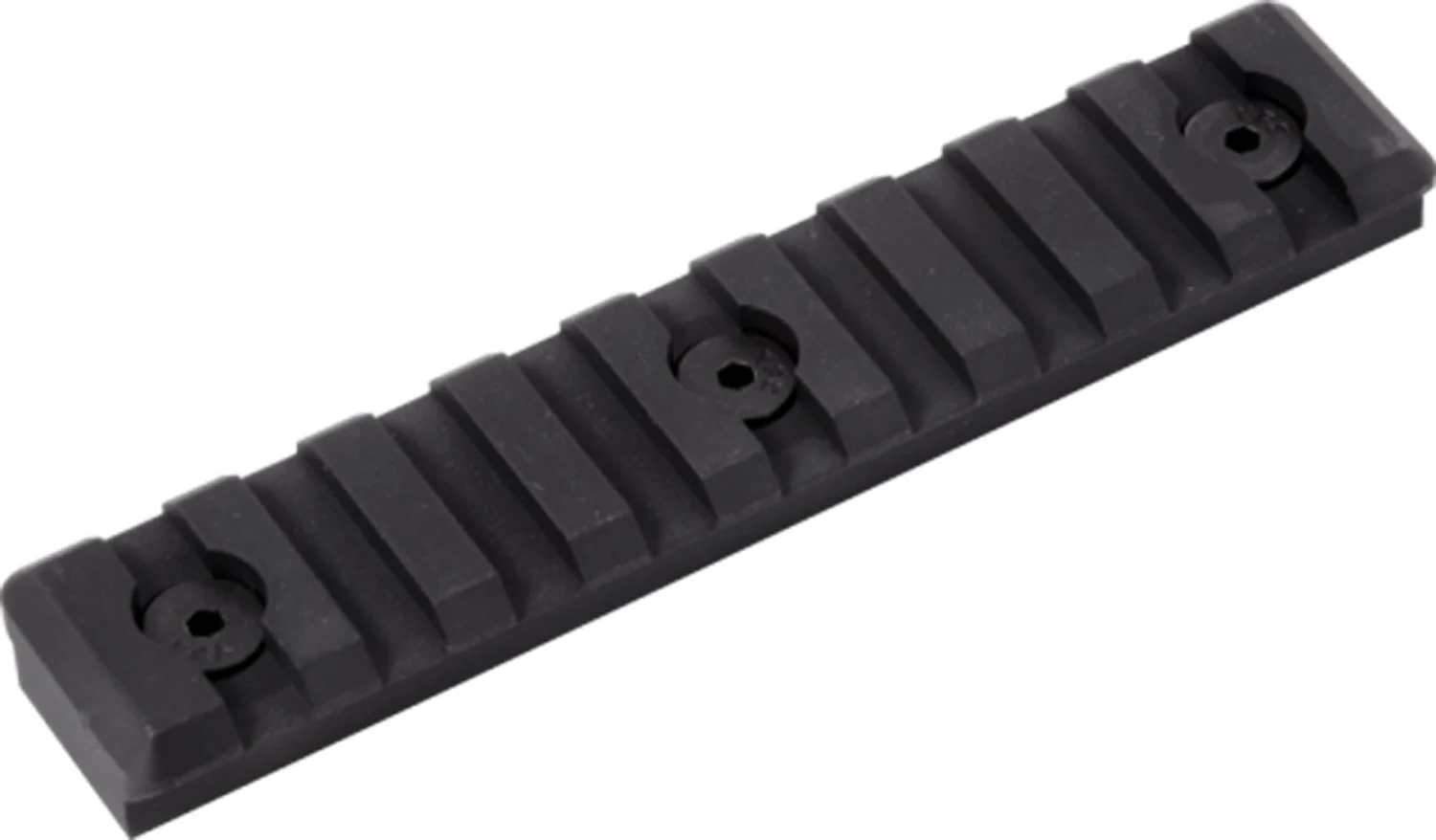Timber Creek Outdoors M9SPRBL M-LOK 9 Slot Picatinny Rail Black Anodized