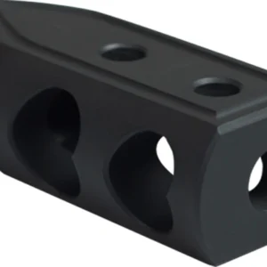 Timber Creek Outdoors 223HBBLC Heart Breaker Muzzle Brake Black Cerakote with 1/2"-28 tpi Threads for 223 Rem AR-Platform