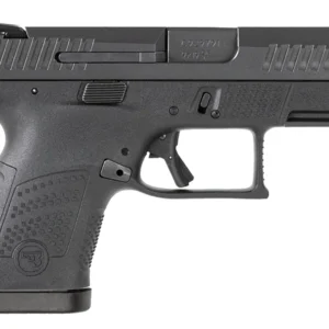 CZ-USA 91560 P-10 S  9mm Luger 12+1 3.50" Black Steel Barrel, Black Nitride Serrated Steel Slide, Black Polymer Frame w/Picatinny Rail, Black Interchangeable Backstrap Grip, Ambidextrous