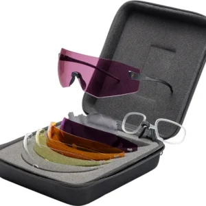 BROWNING COMP SERIES SHOOTING - GLASSES W/5 LENSES & CASE