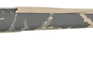 Weatherby MAM05N65CMR6B Mark V Accumark LTD 6.5 Creedmoor 4+1 22" Barrel, Burnt Bronze Cerakote Finish, Gray/Brown Accent Black Fixed Monte Carlo Stock