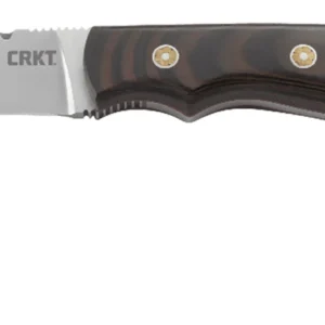 CRKT 2861 Hunt'N Fisch  2.99" Fixed Plain Satin 9Cr18MoV SS Blade/Multi-Color G10 Handle Includes Lanyard/Sheath