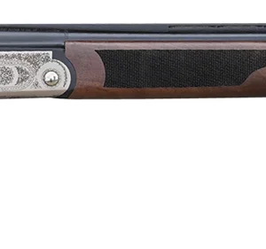 Pointer KAR41026Y Acrius  Youth 410 Gauge Break Open 3" 2rd 26" Black Over/Under Vent Rib Barrel, Nickel Steel Laser Etched Receiver, Fixed Turkish Walnut Stock, Ambidextrous