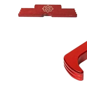 Cross Armory CRGOKRD 3 Piece Kit Extended Compatible w/Glock Gen1-3 Red Anodized Steel/Aluminum