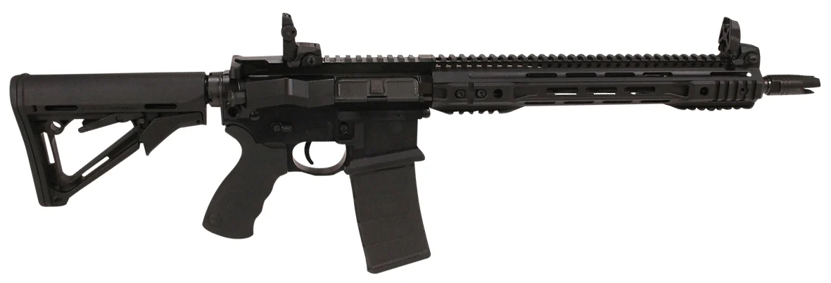 Franklin Armory 1241BLK M4 XTD 5.56x45mm NATO 16" 30+1 Black Hard Coat Anodized Salt Bath Nitride Adjustable Magpul CTR Stock Black Ergo Ambi SureGrip Grip Right Hand