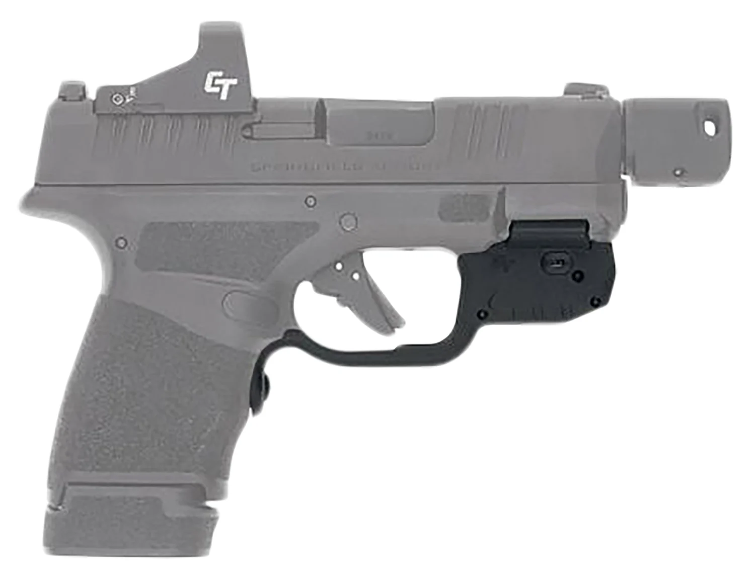 Crimson Trace 0101830 Laserguard Springfield Hellcat, Red Laser Black Polymer
