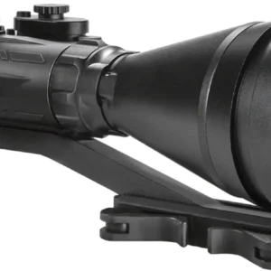 AGM Global Vision 15WP6623453111 Wolverine Pro-6 3AL1 Night Vision Riflescope Matte Black 6x100mm Gen 3 Auto Gated Level 1 Illuminated Red Chevron w/Ballistic Drop Reticle