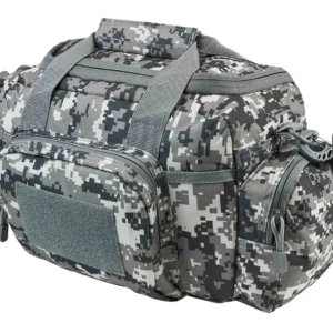 NcStar CVSRB2985D VISM Range Bag with Small Size, Side Pockets, PALs Webbing, Carry Handles, Pockets & Digital Camouflage Finish