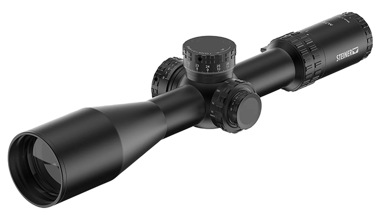 Steiner 8719-T3 M7Xi M-Series Black 4-28x56mm, 34mm Tube Tremor T3 Reticle