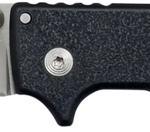 Cold Steel CS62K1 SR1 Lite 4" Folding Clip Point Plain 8Cr13MoV SS Blade/Black Griv-Ex Handle Includes Pocket Clip