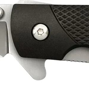 Cold Steel CS20NPJAA 1911 3" Folding Clip Point Plain 4034 SS Blade/Black Checkered Griv-Ex Handle Includes Pocket Clip