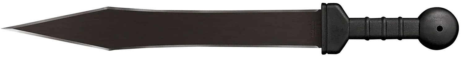 Cold Steel CS97GMS Gladius 18" Black Matte Baked-On Anti Rust 1055 Carbon Steel Blade/ Black Polypropylene Handle 25.88" Long Includes Sheath