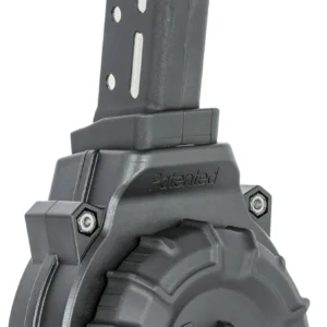 ProMag DRMA37 Standard 40rd Drum 45 ACP Compatible w/ Glock 30/21 Black DuPont Zytel Polymer