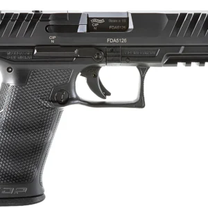 Walther Arms 2858126 PDP Optic Ready 9mm Luger 4.50" 10+1 Black Black Steel Slide Performance Duty Textured Black Polymer Grip