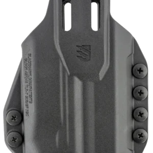 Blackhawk 416476BK Stache IWB Size 76 Black Polymer Belt Clip Compatible w/Glock 43X/48 w/SureFire XSC Ambidextrous