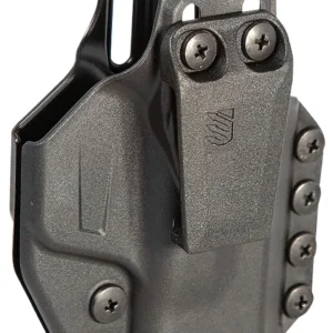 Blackhawk 416076BK Stache IWB Size 76 Black Polymer Belt Clip Compatible w/Glock 48/S&W Shield EZ9 Ambidextrous