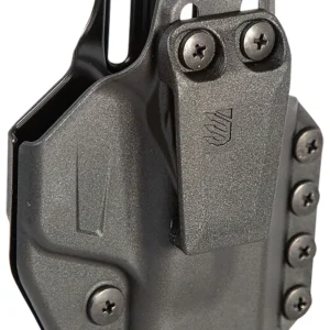 Blackhawk 416068BK Stache IWB Size 68 Black Polymer Belt Clip Compatible w/Glock 43/43X Springfield Hellcat Ambidextrous
