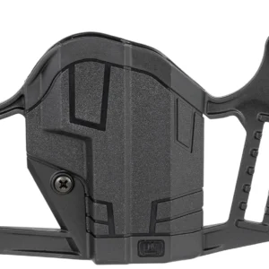 Uncle Mike's 79077 Apparition IWB/OWB Belt Clip Mount Compatible w/Glock 43/43X/Springfield Hellcat Black Polymer Ambidextrous