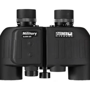 Steiner 2680 M830r Laser Rangefinder 8x 30mm Mil Radian Ranging Reticle, Floating Prism Auto Focus, Black Makrolon w/Rubber Armor