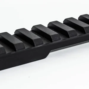 Talley P00252412 Picatinny Rail  Picatinny Black Anodized Aluminum Fits Browning T-Bolt 0 MOA