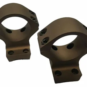 Talley HC940735 Scope Mount/Ring Combo Burnt Bronze Aluminum 1" Tube X-Bolt Medium Rings Short/Long Action 0 MOA