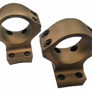 Talley HC740735 Scope Mount/Ring Combo Burnt Bronze Aluminum 30mm Tube X-Bolt Medium Rings Short/Long Action 0 MOA