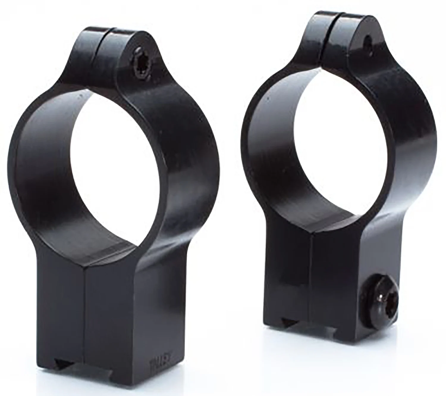 Talley 22CZRH Rimfire Rings Black CZ 452 European/455/457/512/513 1" High 0 MOA