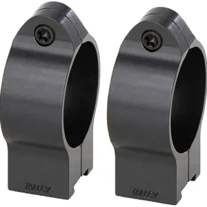 Talley 30CZRH Rimfire Rings Black CZ 452 European/455/457/512/513 30mm High 0 MOA