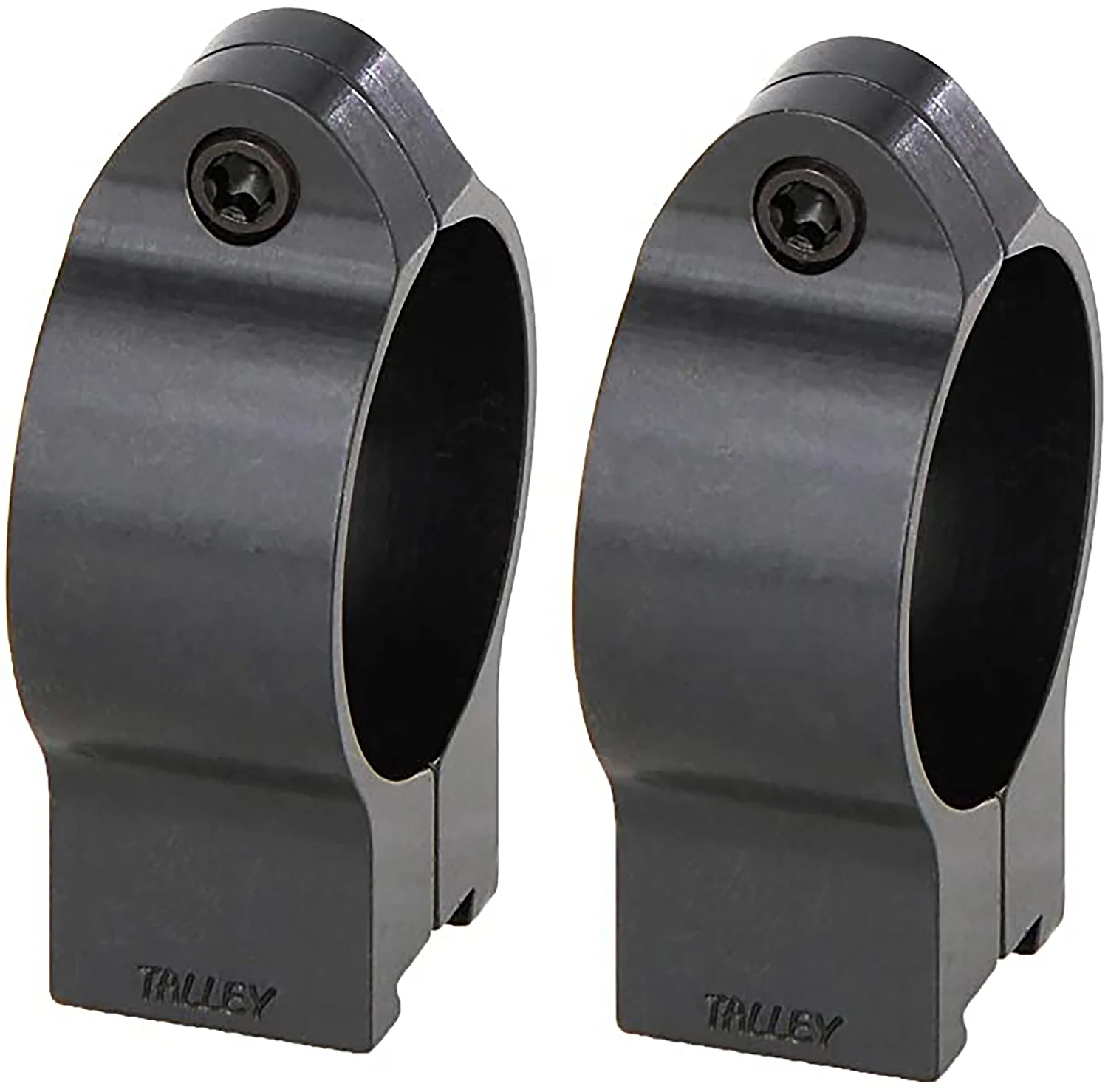 Talley 30CZRH Rimfire Rings Black CZ 452 European/455/457/512/513 30mm High 0 MOA