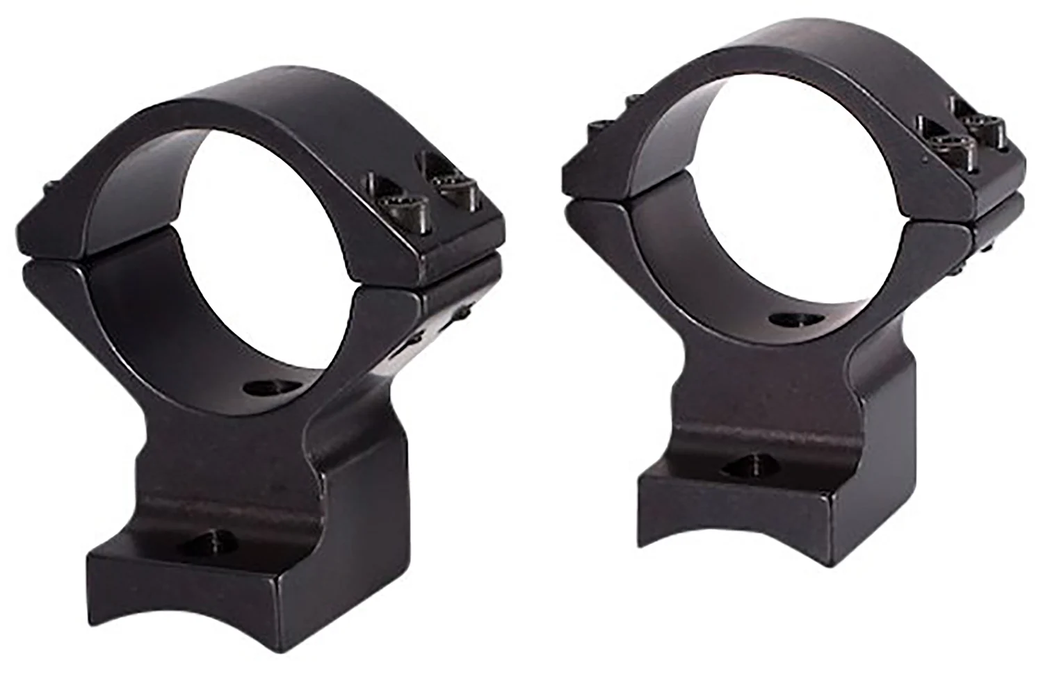 Talley 94X734 Scope Mount/Ring Combo Extended Black Anodized Aluminum 1" Tube Howa 1500/Howa Mini Medium Rings Short/Long Action 0 MOA