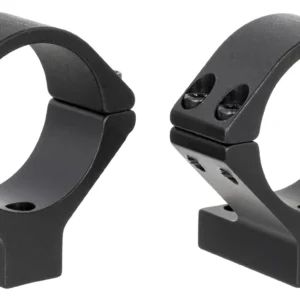 Talley 730759 Scope Mount/Ring Combo Black Anodized Aluminum 30mm Tube Tikka T1/T1X Low Rings 0 MOA