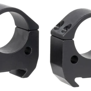 Talley TMS10M Modern Sporting  Black Anodized Aluminum 1" Tube Medium Picatinny Rail 0 MOA