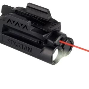 LaserMax SPSCR Red Spartan Light/Laser Black 120 Lumens White LED