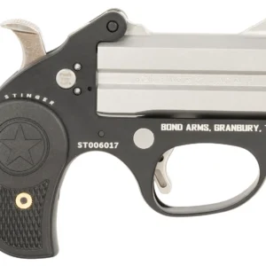 Bond Arms BAST Stinger 22 LR 2rd, 3" Double Matte Stainless Steel Barrel, Anodized Aluminum Frame, Black Nylon Grip, Rebounding Hammer, Crossbolt Safety