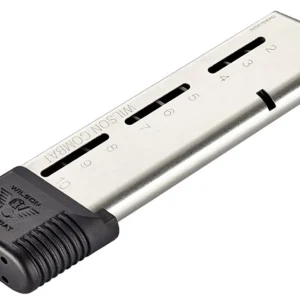 Wilson Combat 50045FS10 1911 10rd Extended Floorplate 45 ACP Fits Wilson Combat 1911 Elite Tactical Stainless Steel