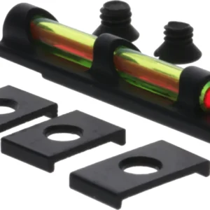 TruGlo TG-TG949D Tru-Bead Universal Green Outside w/Red Center Fiber Optic Front Sight w/.120" Fiber Diameter Black Frame for Shotguns