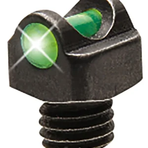 TruGlo TGTG954EG StarBrite Deluxe Bead Black | Green Fiber Optic Front Sight 3mm Threads