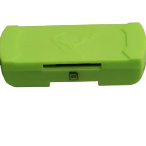 HME HMESDCRAND Memory Card Reader Android Compatible With Tablets w/Micro USB & USB Connector Up To 256GB Black/Green