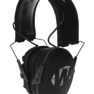 Walker's GWPRSEMFS Razor Slim Electronic Freedom Muff 23 dB Over the Head Black w/Distressed Walker's Logo Polymer