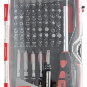 Birchwood Casey DLXSDS Master Screwdriver Kit 84 Pieces Includes Slotted/Philips/Torx/Hex Heads