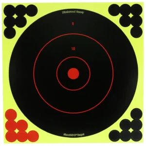 Birchwood Casey TDSNC812PK Target Dispenser Adhesive Paper 8" Bullseye Includes Pasters 12 PK
