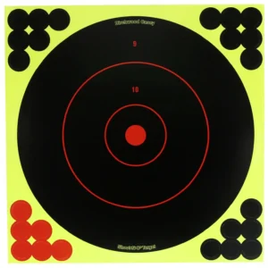 Birchwood Casey TDSNC1212PK Target Dispenser Adhesive Paper 12" Bullseye, Includes Pasters 12 PK