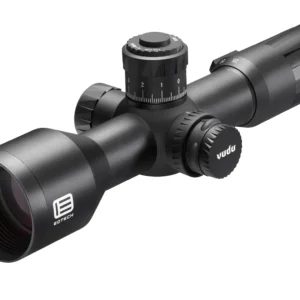 Eotech VDU525FFH59 Vudu FFP Black Anodized 5-25x 50mm 34mm Tube Illuminated Horus H59 MRAD Reticle Features Throw Lever