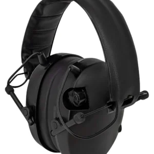 Radians 230EHP 230-EHP Slim Electronic Muff 23 dB Over the Head Black Adult 1 Pair