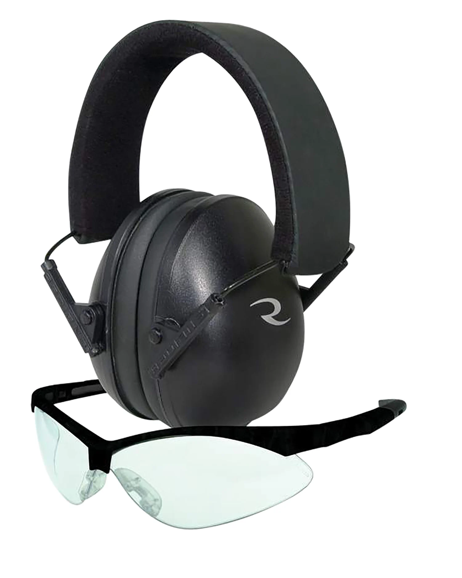 Radians LS0100CKCS G4 Junior Shooting Glasses Clear Lens Black Frame