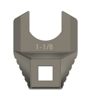 Real Avid AVMF118BNW Master -Fit Barrell Nut Wrench Titanium Titanium/Stainless Steel AR-Platform Free-Float Handle
