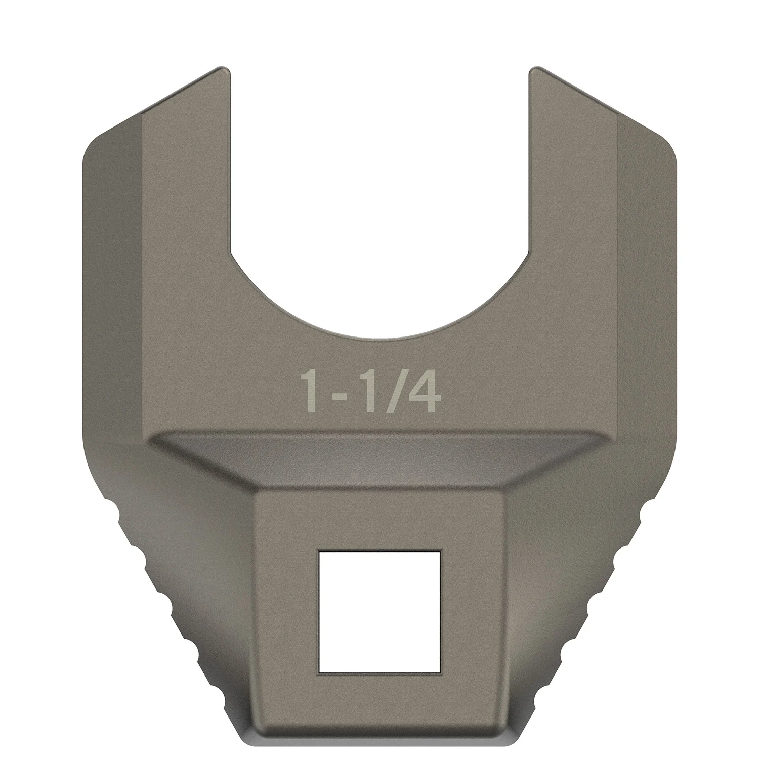 Real Avid AVMF114BNW Master -Fit Barrell Nut Wrench 1 1/4" Titanium Titanium/Stainless Steel AR-Platform Free-Float Handle
