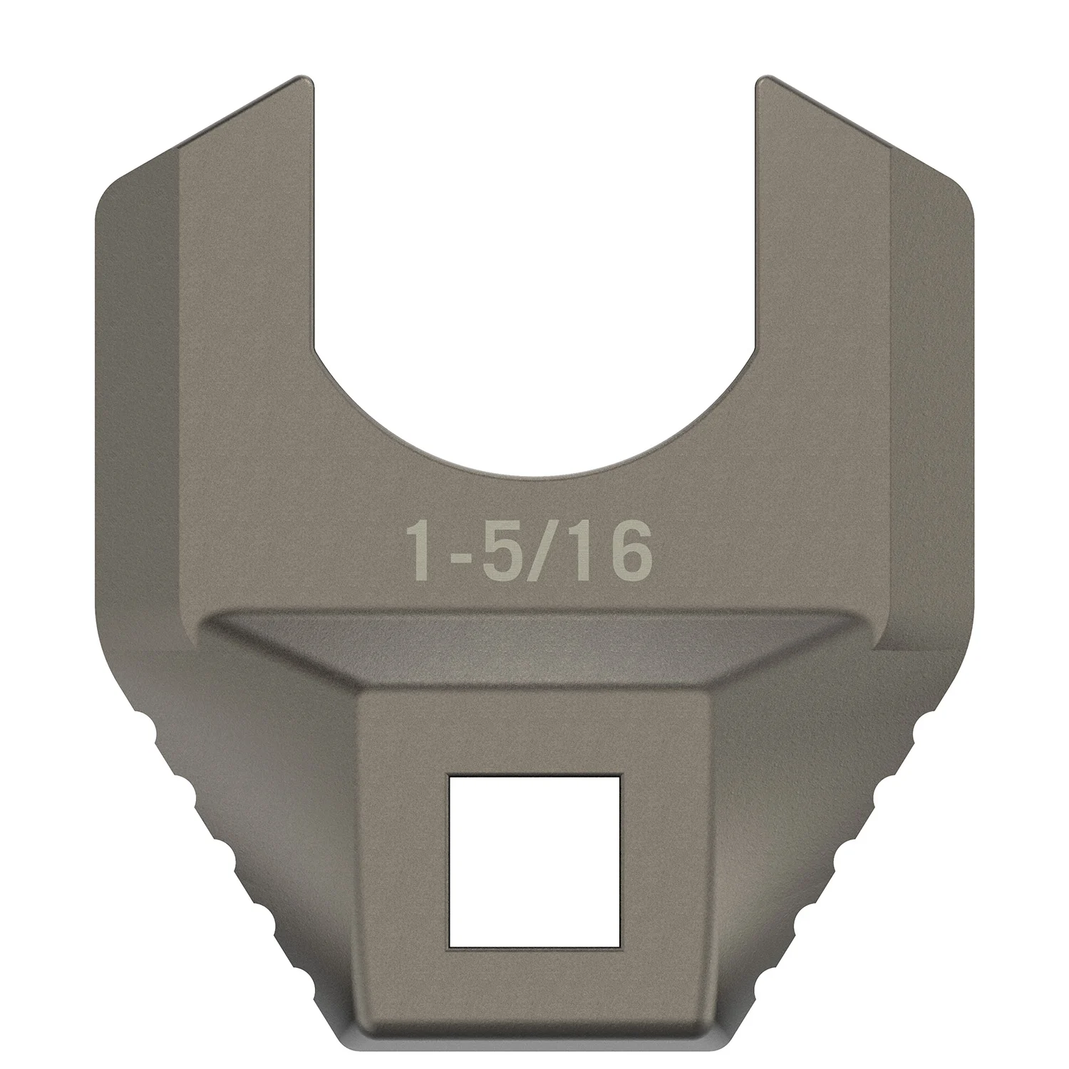 Real Avid AVMF1516BNW Master -Fit Barrell Nut Wrench 1 5/16" Titanium Titanium/Stainless Steel AR-Platform Free-Float Handle